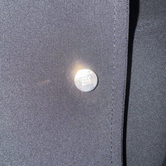 Escada Womens Black Button-Up Jacket Size 34 Long Sleeves Slim Fit Elegant Desig - Picture 11 of 12